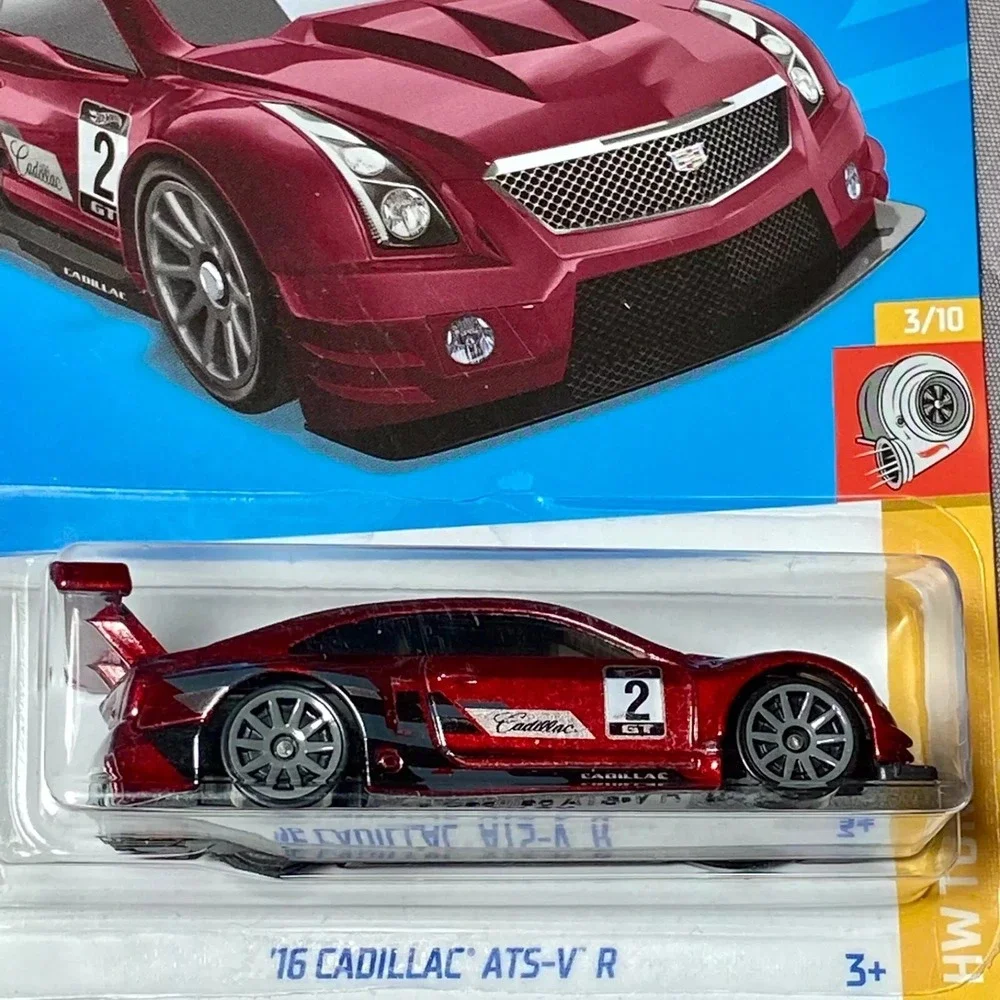 Hot Wheels '16 Cadillac ATS-V R 38/250 Candy Red HW Turbo 3/10 Die-cast NIP 2022